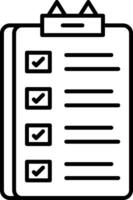 Check List Icon Design Symbol vector