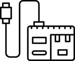 Charger Icon Design Symbol vector