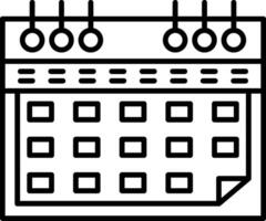 Calendar Icon Design Symbol vector