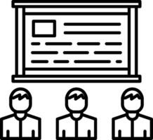 Presentation Icon Design Symbol vector