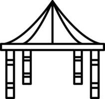 Event Tent Icon Design Symbol vector
