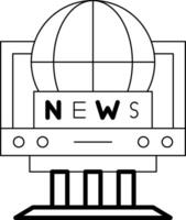 News Icon Design Symbol vector