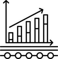 Benchmark Icon Design Symbol vector