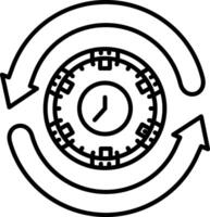 Refresh Icon Design Symbol vector