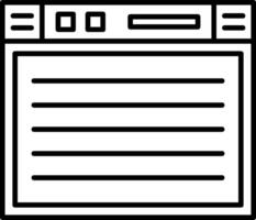Browser Icon Design Symbol vector