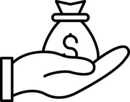 Fundraiser Icon Design Symbol vector