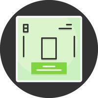 Oxygen Flat Grey Circle Style Icon vector