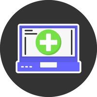 Add Flat Grey Circle Style Icon vector