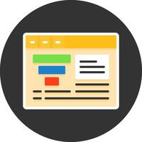 Conversion Flat Grey Circle Icon Style vector