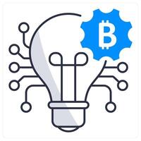 Disruptive Innovation and technology icon concept vector