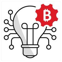 Disruptive Innovation and technology icon concept vector