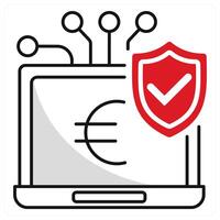 Secure Payment Gateway icon concept vector