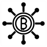 Fintech and finance icon concept vector