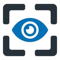 Vision and insight icon concept vector