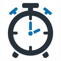 Time and clock icon concept vector