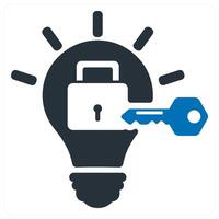 Problem Fix and solution icon concept vector