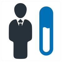 Performance Level and achievement icon concept vector