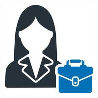 Executive and leadership icon concept vector