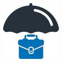 Business Protection and security icon concept vector