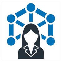 Abilities and skills icon concept vector
