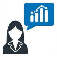Thinking and idea icon concept vector