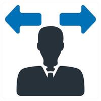 Confusion and puzzle icon concept vector