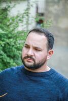 Worried Expression Of A Man photo