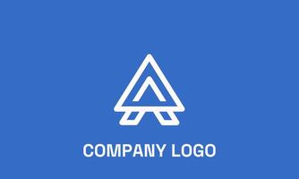 Bold Abstract Logo with High Contrast vector