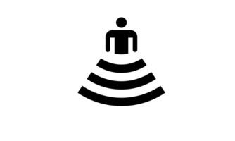Man Aura High Quality Editable Icon vector