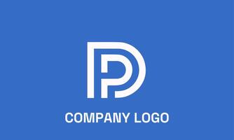 Modern Abstract Logo with Sharp Edges vector