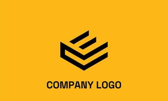 Simple and Modern Abstract Logo for Startups vector