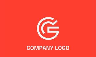 Modern Abstract Logo with Dynamic Lines vector