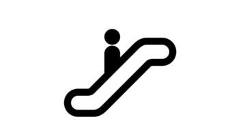Escalator High Quality Editable Icon vector