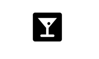 Flat glass High Quality Editable Icon vector