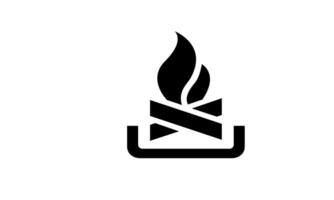 Fire place High Quality Editable Icon vector