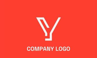 Geometric Abstract Logo for Forward Thinking vector