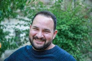 Man Laughing In Disbelief Happy photo