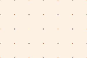 Brown cream color background pixel ethnic pattern fabric pattern decoration cross stitch design. vector