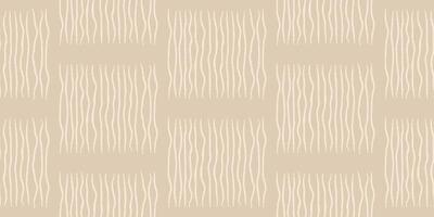 Abstract Beige Wave Texture Pattern. Abstract beige wavy line pattern on a neutral background. Seamless geometric design for wallpaper, textile, and wrapping paper. vector