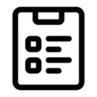 Simple Task icon. The icon can be used for websites, print templates, presentation templates, illustrations, etc vector
