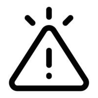 Simple Important icon. The icon can be used for websites, print templates, presentation templates, illustrations, etc vector