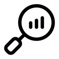 Simple Analytics icon. The icon can be used for websites, print templates, presentation templates, illustrations, etc vector