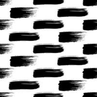 Seamless pattern with hand drawn scribble smears vector