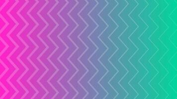 Modern colorful gradient background with zig zag lines vector