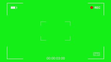 Camera Viewfinder Overlay with REC Indicator video