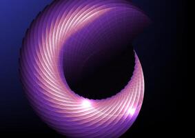 Abstract background with glowing line curve vector