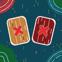 Two Rejected Options A Visual Representation vector