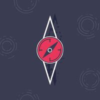 Finding Your Way A Compass Guide to Exploration vector