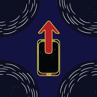 Mobile Uploading A Guide to Seamless Data Transfer vector