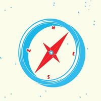 Navigate with Style A Compass Guide vector